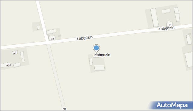 Łabędzin, Łabędzin, 13, mapa Łabędzin