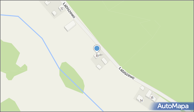 Łabiszewo, Łabiszewo, 33, mapa Łabiszewo