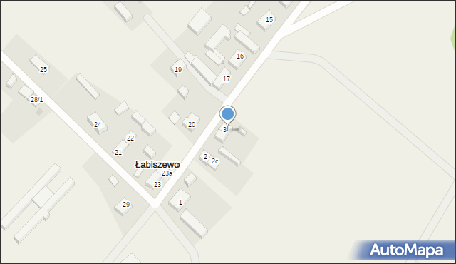 Łabiszewo, Łabiszewo, 3b, mapa Łabiszewo