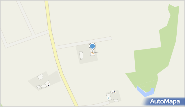 Łabiszyn-Wieś, Łabiszyn-Wieś, 1b, mapa Łabiszyn-Wieś