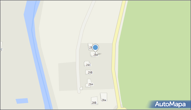 Łabiszyn-Wieś, Łabiszyn-Wieś, 29d, mapa Łabiszyn-Wieś