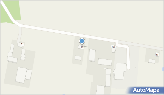 Łabiszyn-Wieś, Łabiszyn-Wieś, 32, mapa Łabiszyn-Wieś