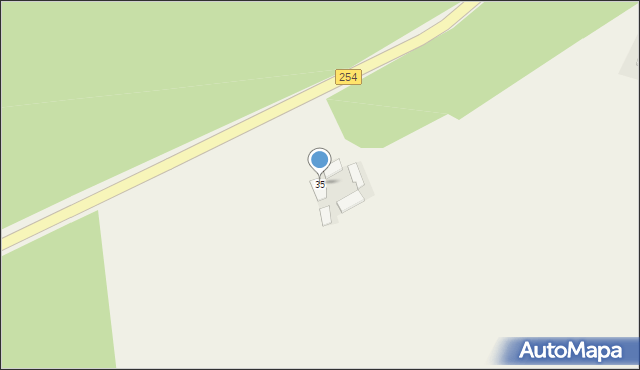 Łabiszyn-Wieś, Łabiszyn-Wieś, 35, mapa Łabiszyn-Wieś