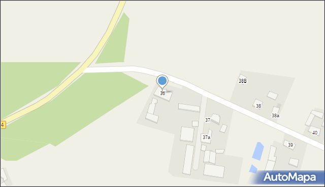 Łabiszyn-Wieś, Łabiszyn-Wieś, 36, mapa Łabiszyn-Wieś