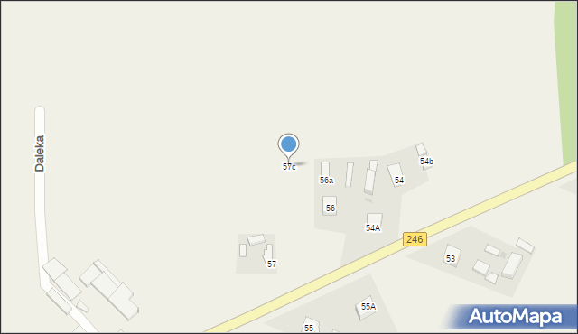 Łabiszyn-Wieś, Łabiszyn-Wieś, 57c, mapa Łabiszyn-Wieś