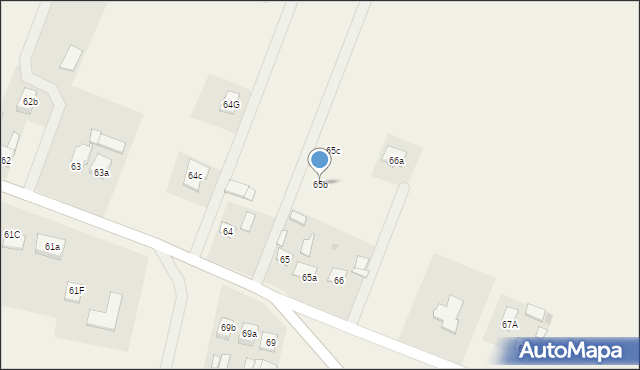 Łabiszyn-Wieś, Łabiszyn-Wieś, 65b, mapa Łabiszyn-Wieś