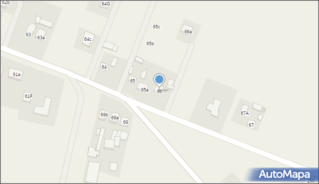 Łabiszyn-Wieś, Łabiszyn-Wieś, 66, mapa Łabiszyn-Wieś