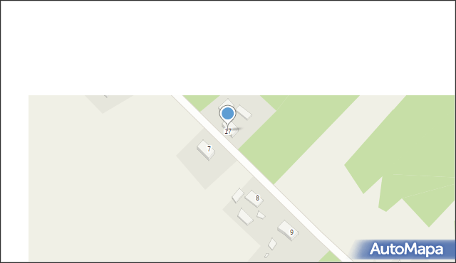 Łabuń Mały, Łabuń Mały, 17, mapa Łabuń Mały