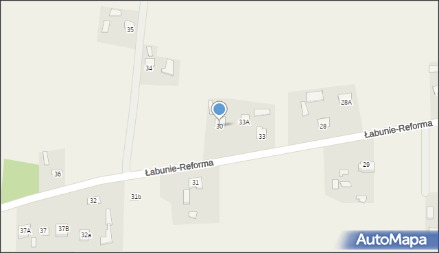 Łabunie-Reforma, Łabunie-Reforma, 30, mapa Łabunie-Reforma