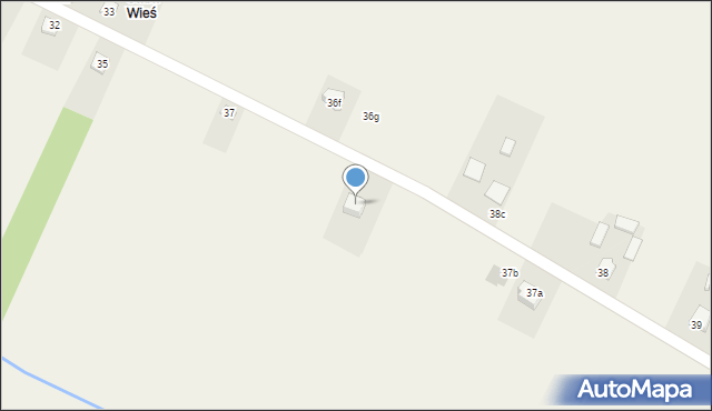 Łabuńki Pierwsze, Łabuńki Pierwsze, 37g, mapa Łabuńki Pierwsze