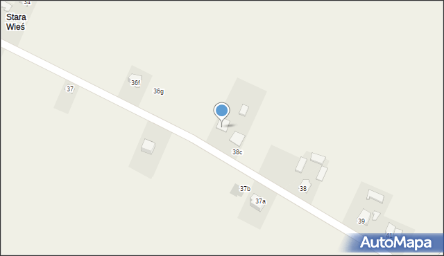Łabuńki Pierwsze, Łabuńki Pierwsze, 38b, mapa Łabuńki Pierwsze