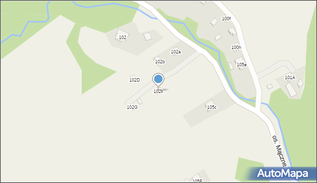 Lachowice, Lachowice, 102k, mapa Lachowice