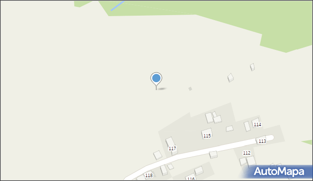 Lachowice, Lachowice, 117a, mapa Lachowice