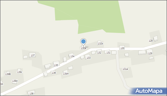 Lachowice, Lachowice, 132a, mapa Lachowice