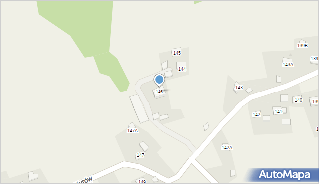 Lachowice, Lachowice, 146, mapa Lachowice