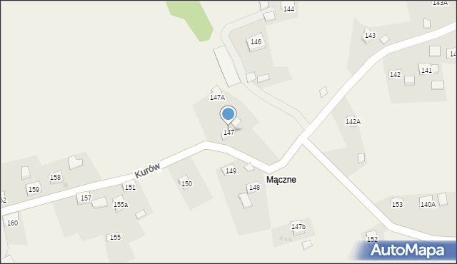 Lachowice, Lachowice, 147, mapa Lachowice