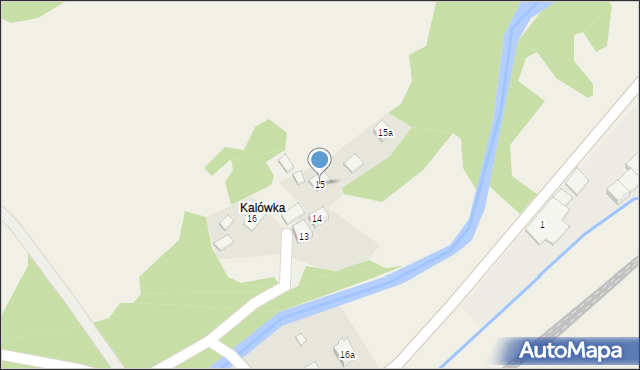 Lachowice, Lachowice, 15, mapa Lachowice