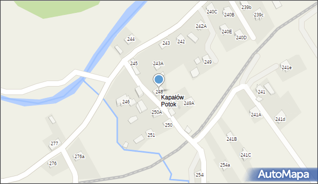 Lachowice, Lachowice, 248, mapa Lachowice