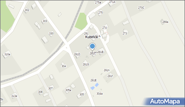 Lachowice, Lachowice, 291C, mapa Lachowice