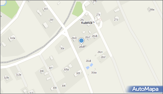 Lachowice, Lachowice, 291G, mapa Lachowice