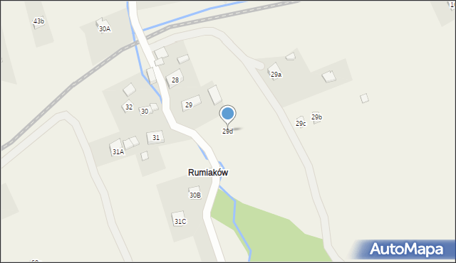 Lachowice, Lachowice, 29d, mapa Lachowice