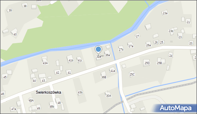 Lachowice, Lachowice, 32a, mapa Lachowice