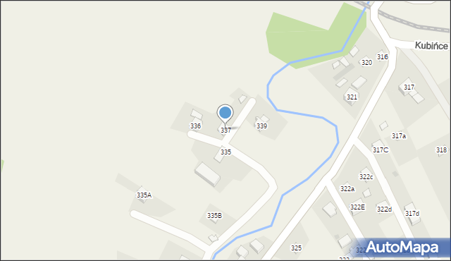 Lachowice, Lachowice, 337, mapa Lachowice