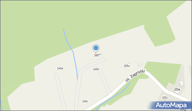 Lachowice, Lachowice, 349, mapa Lachowice