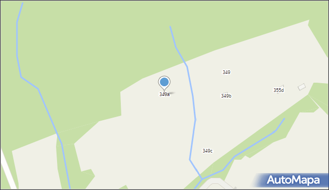 Lachowice, Lachowice, 349a, mapa Lachowice