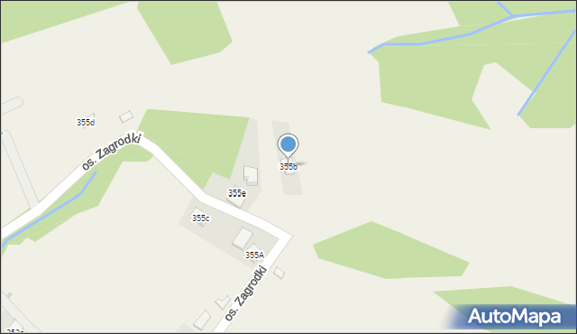 Lachowice, Lachowice, 355b, mapa Lachowice