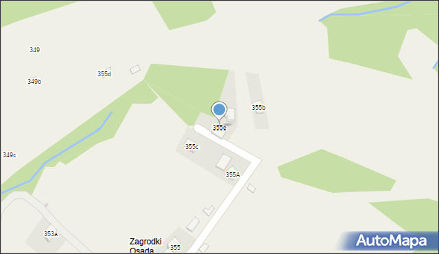 Lachowice, Lachowice, 355e, mapa Lachowice