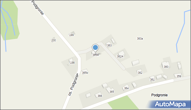 Lachowice, Lachowice, 365A, mapa Lachowice