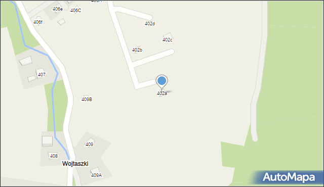 Lachowice, Lachowice, 402a, mapa Lachowice