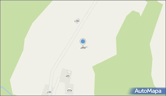 Lachowice, Lachowice, 455b, mapa Lachowice