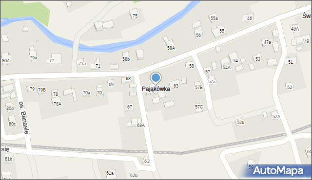 Lachowice, Lachowice, 66, mapa Lachowice