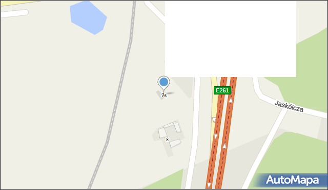 Łachowo, Łachowo, 9a, mapa Łachowo