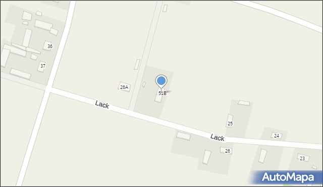 Lack, Lack, 51B, mapa Lack