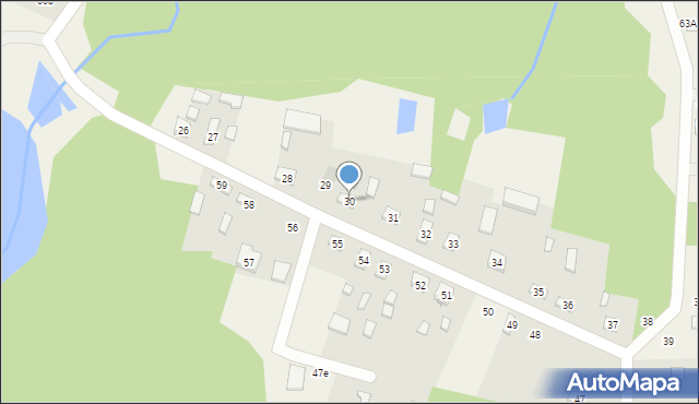 Łączkowice, Łączkowice, 30, mapa Łączkowice