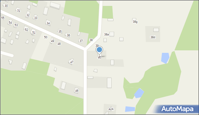 Łączkowice, Łączkowice, 40, mapa Łączkowice