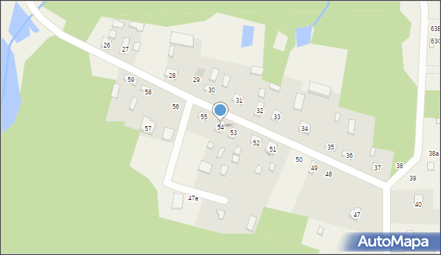 Łączkowice, Łączkowice, 54, mapa Łączkowice