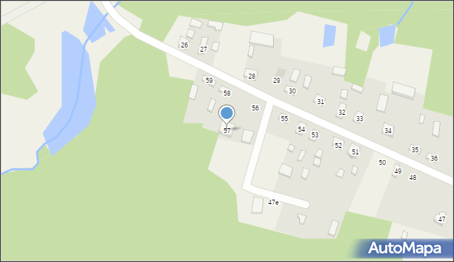 Łączkowice, Łączkowice, 57, mapa Łączkowice