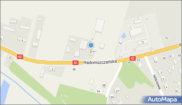 Łączkowice, Łączkowice, 6, mapa Łączkowice