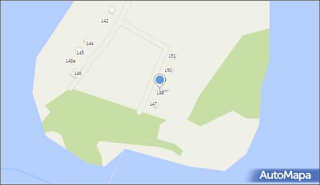 Łączyńska Huta, Łączyńska Huta, 148, mapa Łączyńska Huta