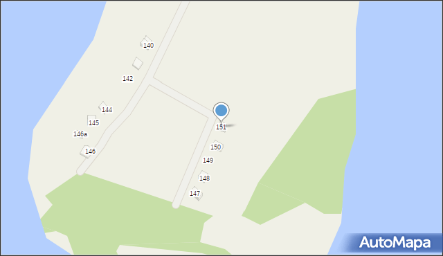 Łączyńska Huta, Łączyńska Huta, 151, mapa Łączyńska Huta