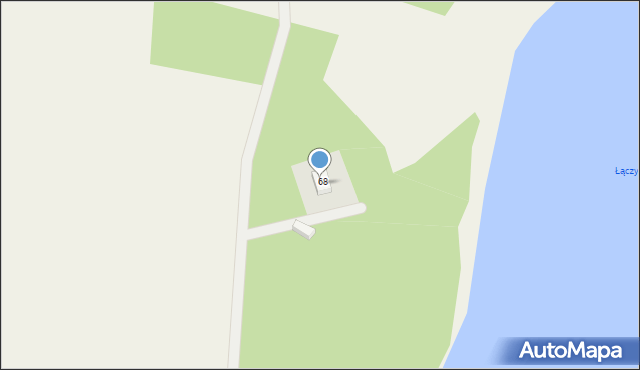 Łączyński Młyn, Łączyński Młyn, 68a, mapa Łączyński Młyn