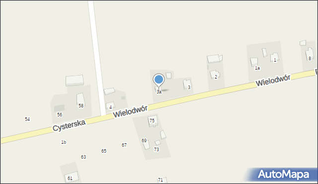 Ląd-Kolonia, Ląd-Kolonia, 3a, mapa Ląd-Kolonia