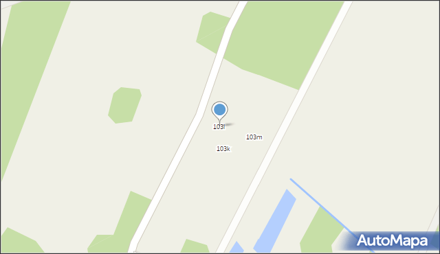 Ładna, Ładna, 103l, mapa Ładna