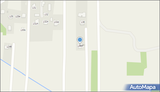 Ładna, Ładna, 136A, mapa Ładna