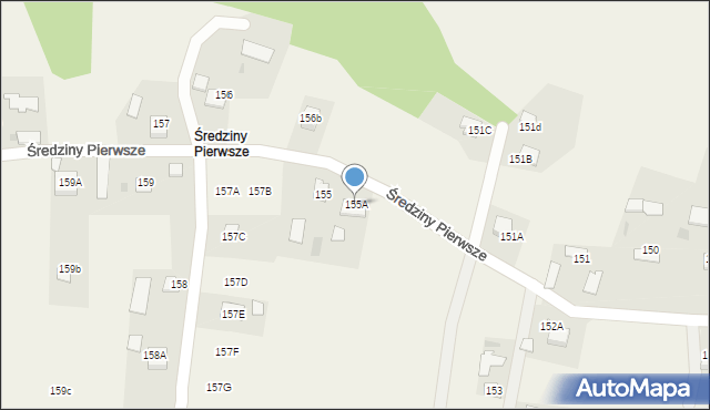 Ładna, Ładna, 155b, mapa Ładna