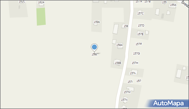 Ładna, Ładna, 159c, mapa Ładna